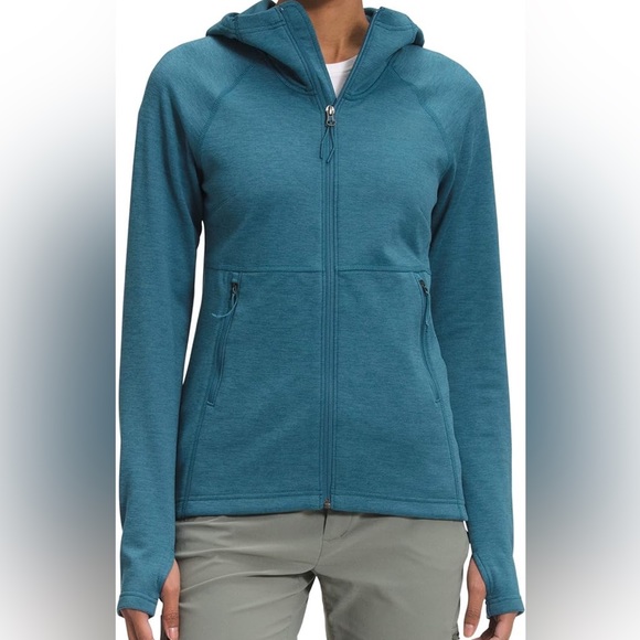 The North Face Tops - The North Face Mallard Blue Heather Canyonlands Hoodie